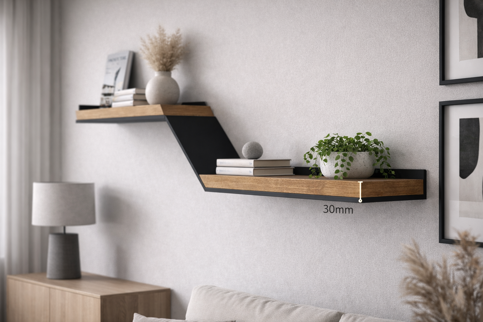 Mensola “ZÈNIT” – Wall Shelf 120 cm