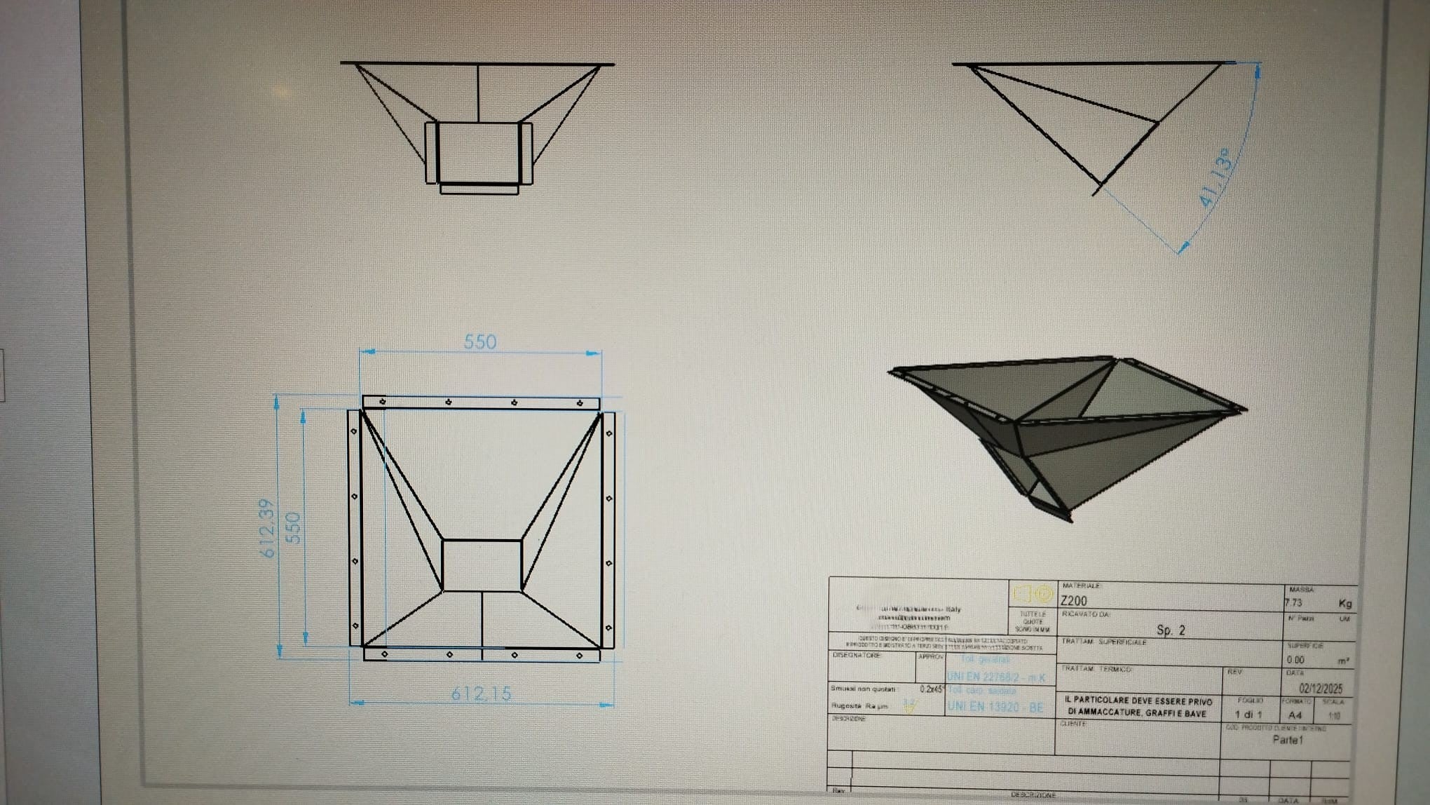 Sistema Tramoggia Sopraelevata Modulare su Carro Mobile