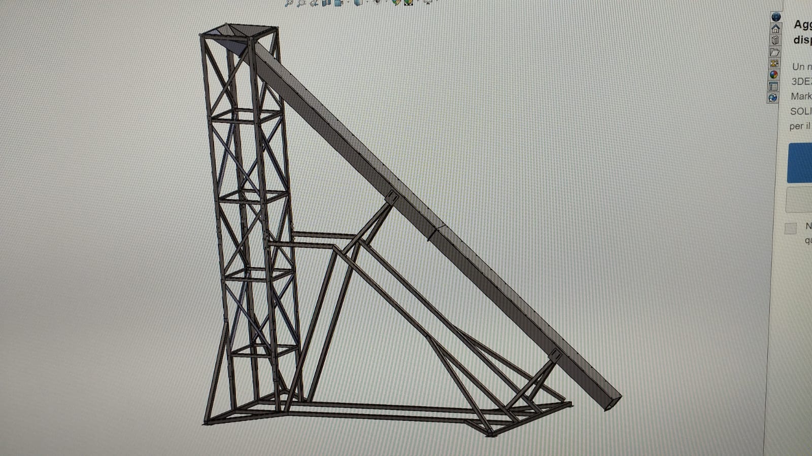 Sistema Tramoggia Sopraelevata Modulare su Carro Mobile